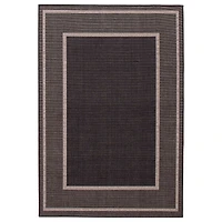 Sisal Black and Grey Rug