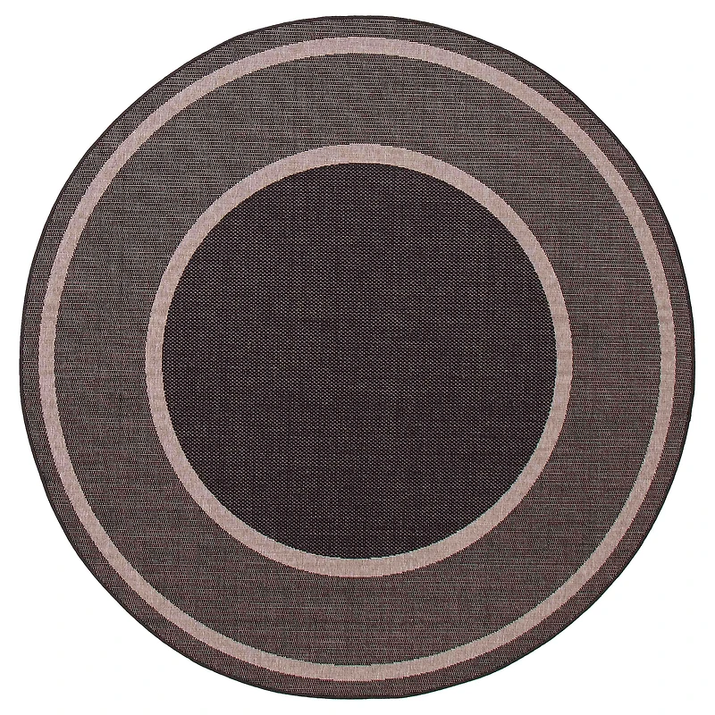 Sisal Black and Grey Rug