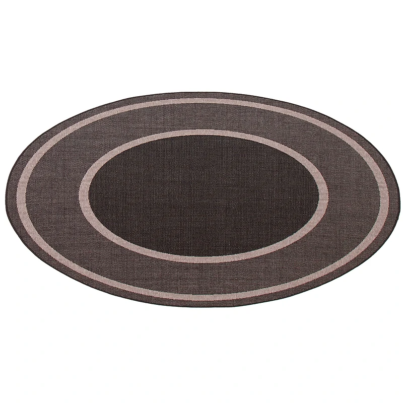 Sisal Black and Grey Rug