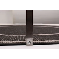 Sisal Black and Grey Rug
