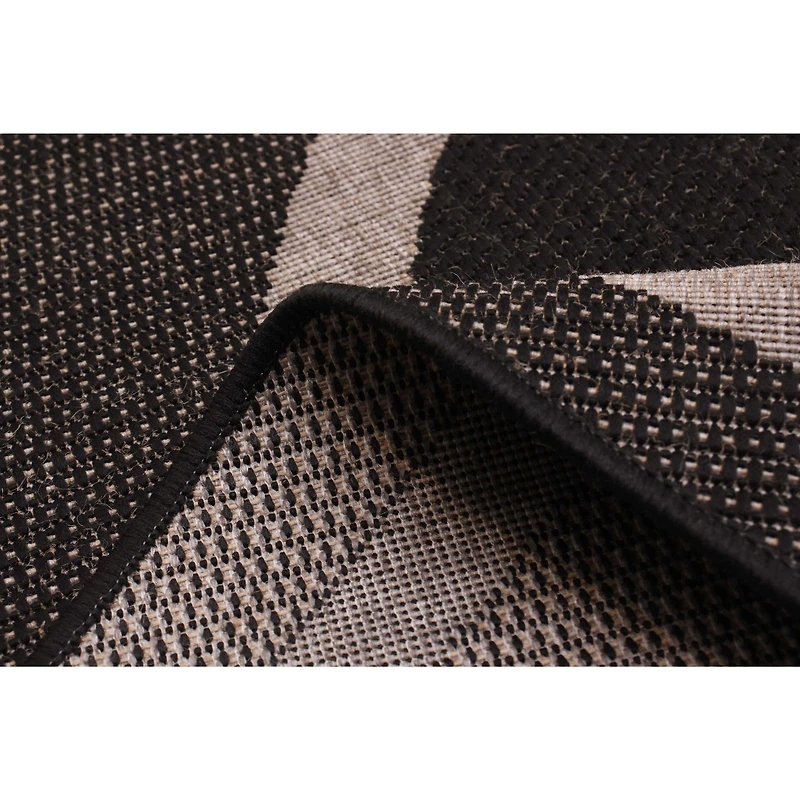 Sisal Black and Grey Rug