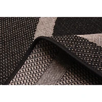 Sisal Black and Grey Rug