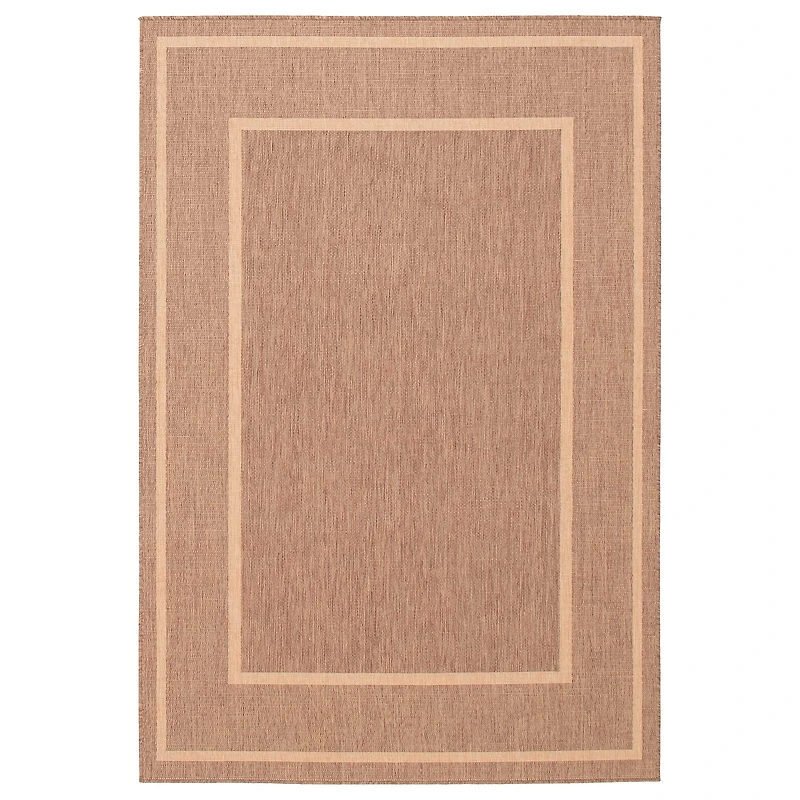 Tapis beige et brun clair « Sisal » - 94 x 122 po