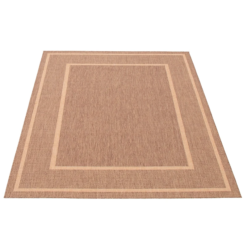 Tapis beige et brun clair « Sisal » - 94 x 122 po