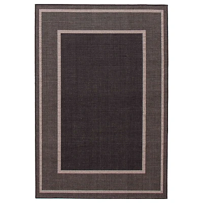 Sisal Black and Grey Rug