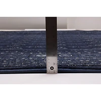 Tapis bleu carré « Tekke » - 6 pi 7 po x 6 pi 7 po