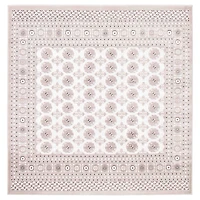 Tekke Square Ivory Rug - 6'7" x 6'7"