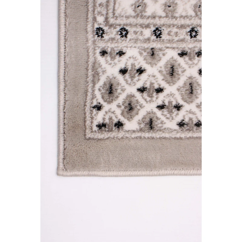 Tekke Square Ivory Rug - 6'7" x 6'7"