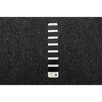  Hobnail Black Entrance Mat - 2'6" x 6'7"