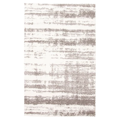 Brindle Tapis contemporain - Ivoire