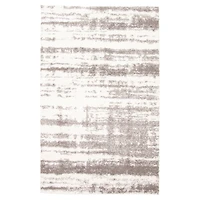 Brindle Tapis contemporain - Ivoire
