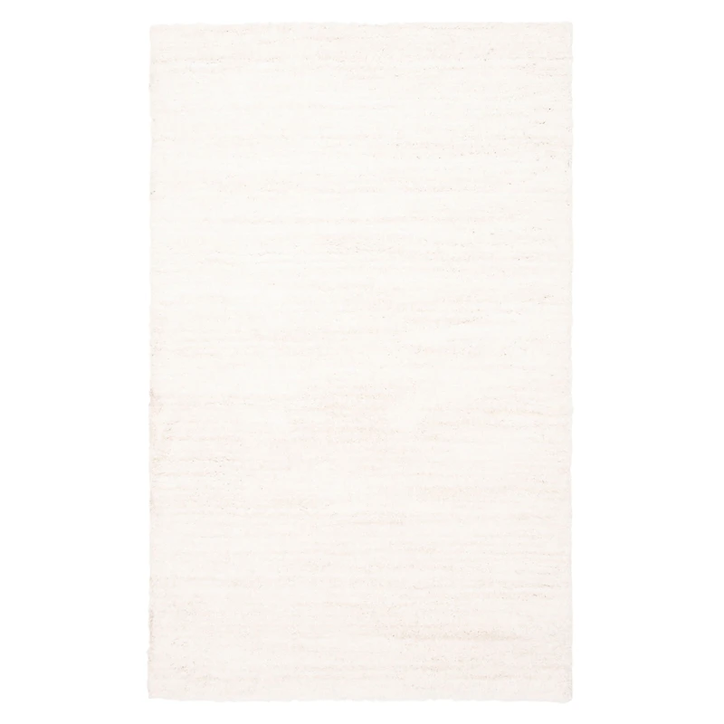 Yeti Contemporary Area Rug - Ivory/Grey