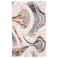 Amara Tapis contemporain - Taupe