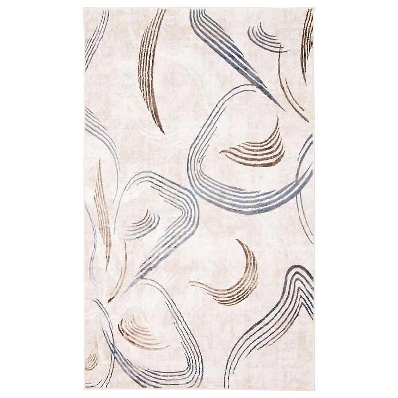 Wisp Tapis contemporain - Ivoire
