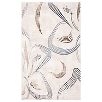 Wisp Tapis contemporain - Ivoire