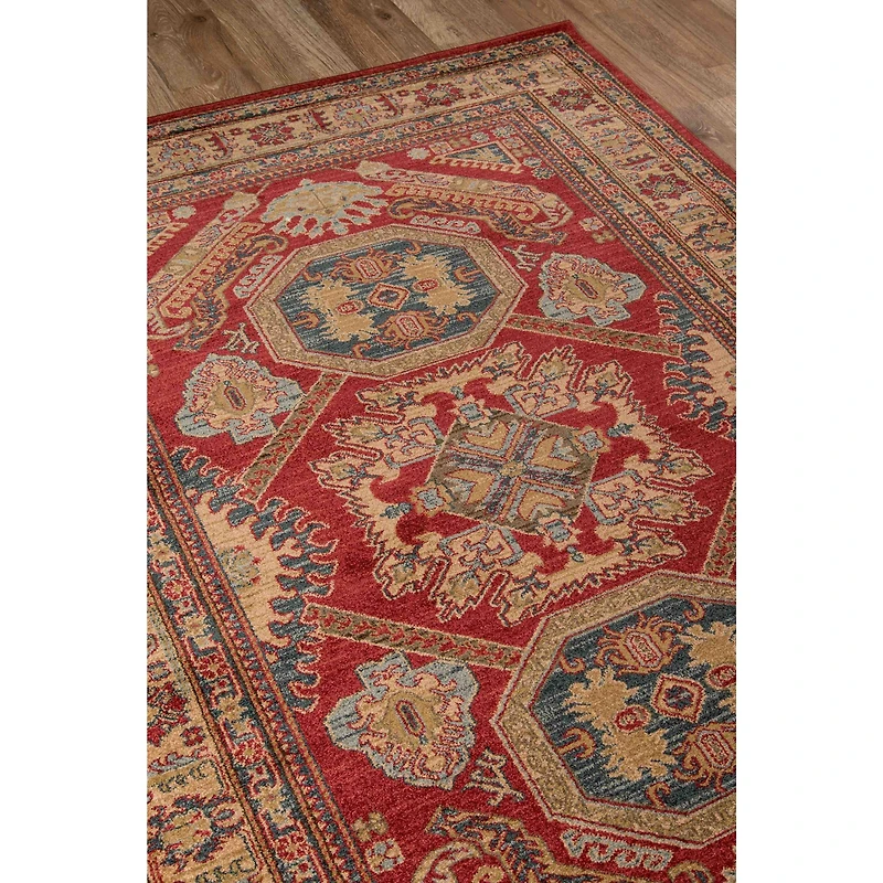 Tapis traditionnel Aisha - Rouge