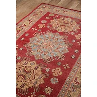 Mila Traditional Area Rug - Red