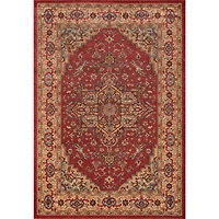 Elara Traditional Area Rug - Red
