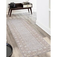 Tapis traditionnel Valeria - Gris