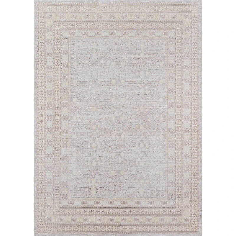Tapis traditionnel Valeria - Gris