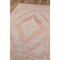 Poppy Traditional Area Rug - Pink