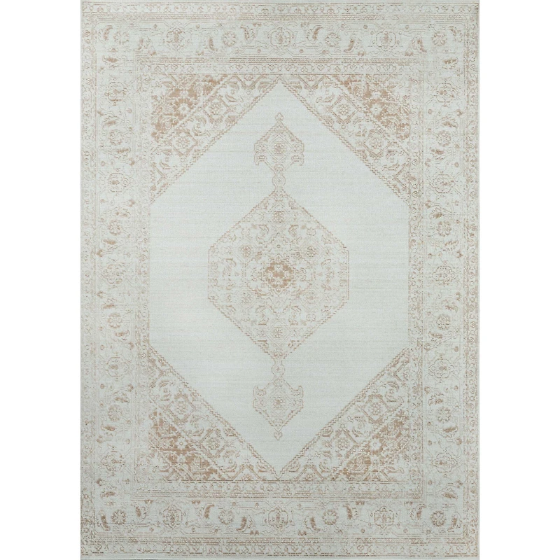 Tapis traditionnel Maude - Brun