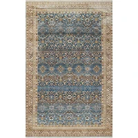 Tapis traditionnel Gianna - Bleu