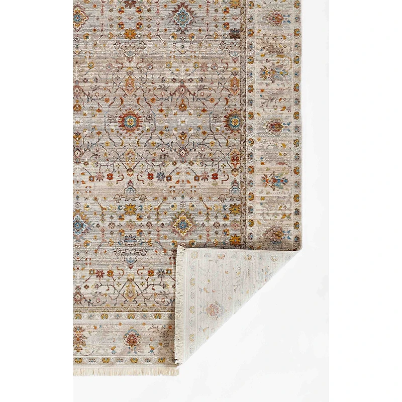 Zaina Traditional Area Rug - Grey