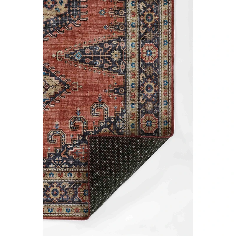 Tracy Traditional Area Rug - Rust