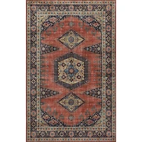 Tracy Traditional Area Rug - Rust