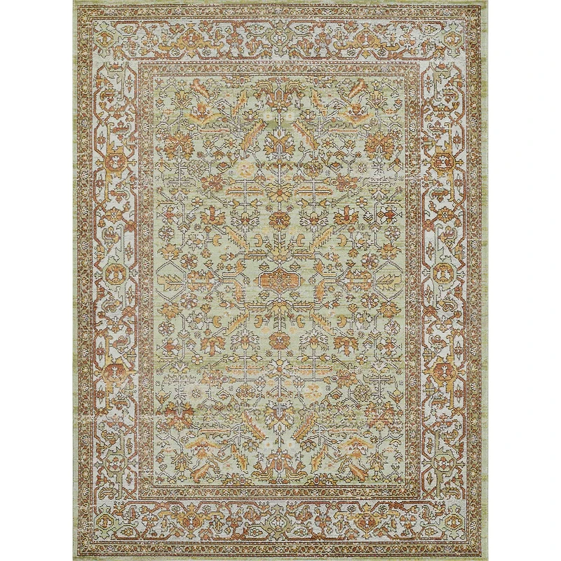 Tapis traditionnel Hailey - Sauge