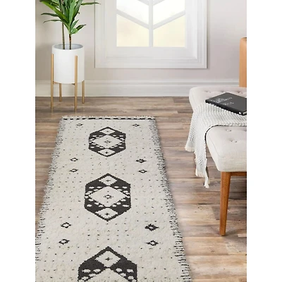 Tapis contemporain Lyra - Ivoire