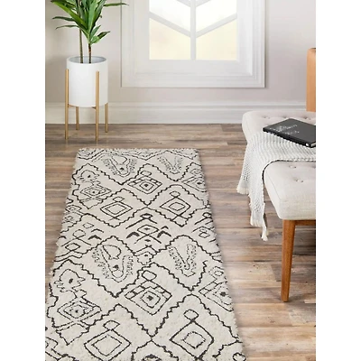 Aurelia Contemporary Area Rug - Ivory