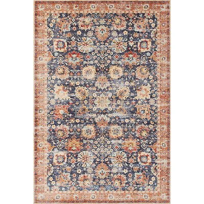 Nairi Traditional Area Rug - Navy
