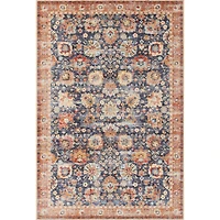 Nairi Traditional Area Rug - Navy
