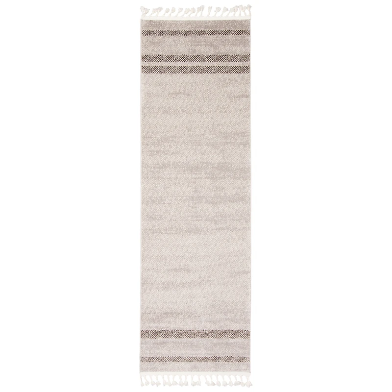 Kybella Coastal Ivory/Grey Bohemian Area Rug
