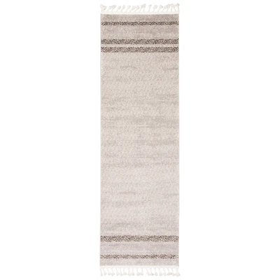 Kybella Coastal Ivory/Grey Bohemian Area Rug
