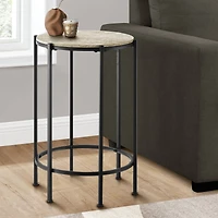 Roslyn Accent Table - Cream Stone