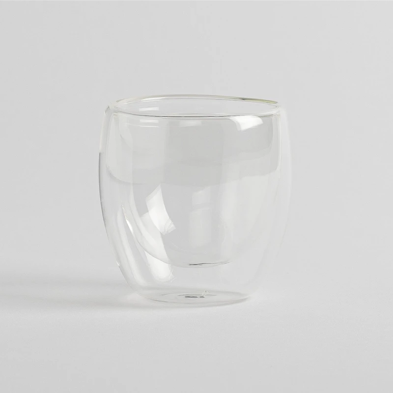 LC Studio Gusto Verres à café à double paroi, ensemble de 2 - 160 ml