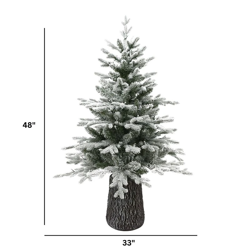 Noble Fraser Fir with LED - 4'