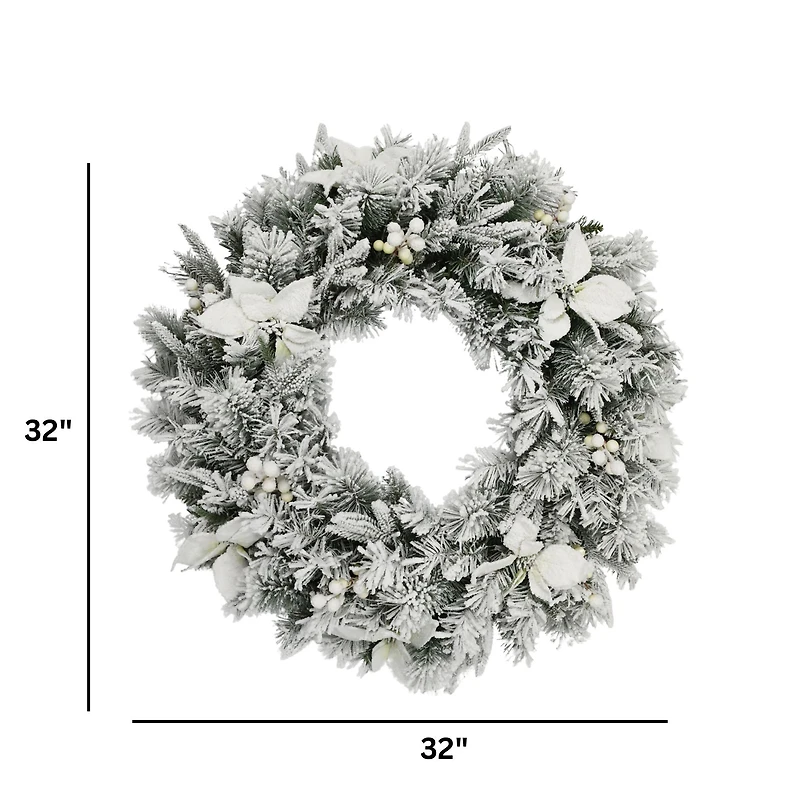 Watson Pre-Lit Christmas Wreath - 32"