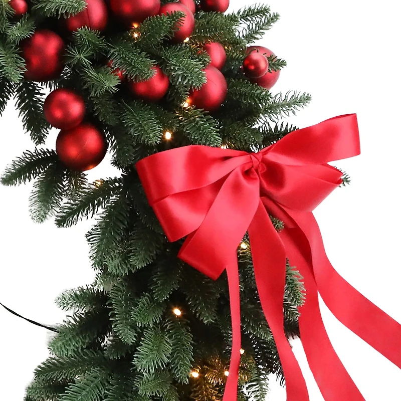 Greyson Pre-Lit Christmas Wreath - 32"