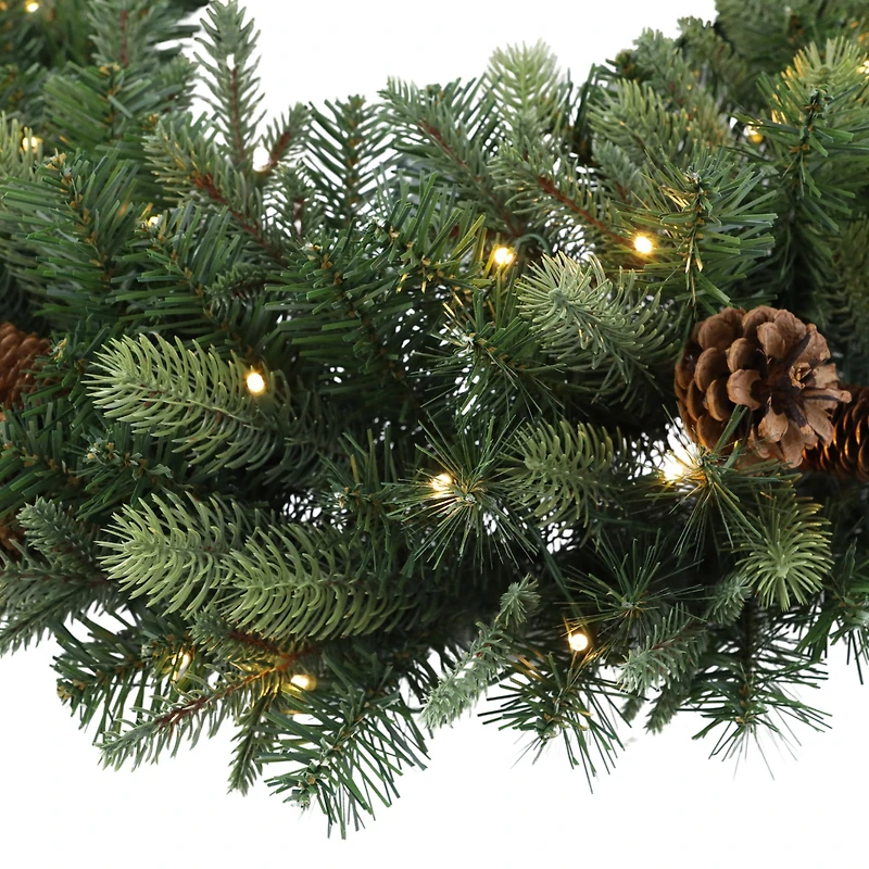 Douglas Pre-Lit Christmas Wreath - 32"
