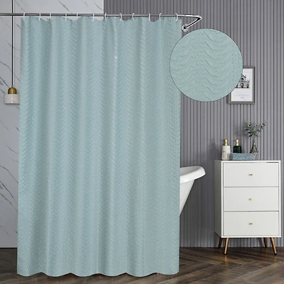 Rideau de douche en relief Akio 3D