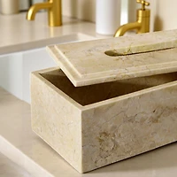 Boîte à mouchoirs en marbre  