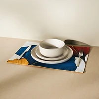 Ambiance Placemat - Leaf/Yellow