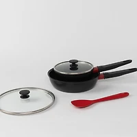 ZWILLING Now DURASLIDE® Forged Aluminum Cookware Set, 6 Pieces