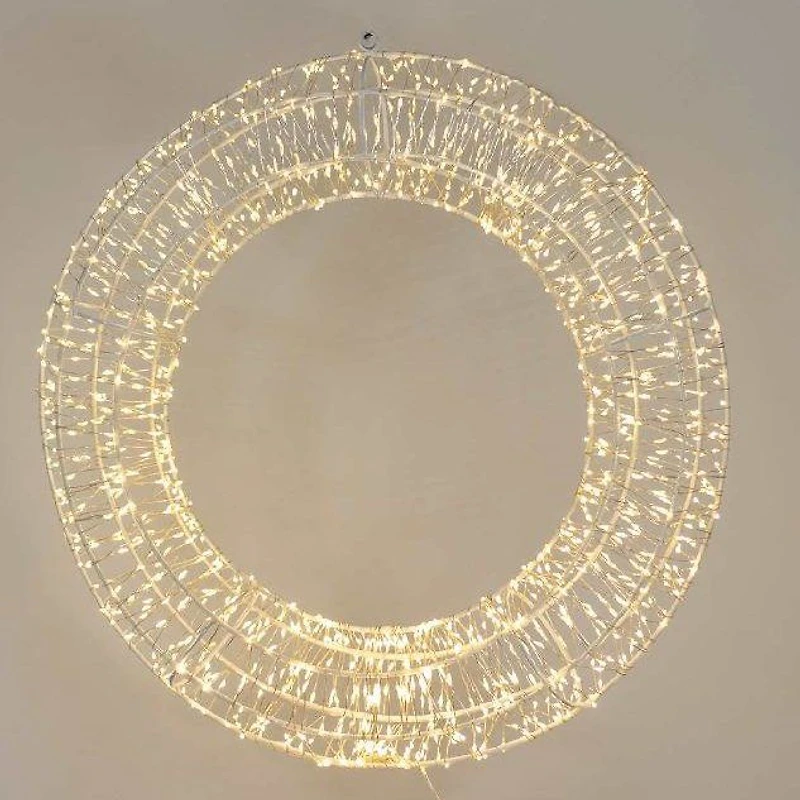 LED Wreath - Warm White