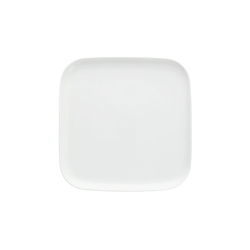 FBC Ensemble de 4 tasses assiette carré 10.5'' (27cm)