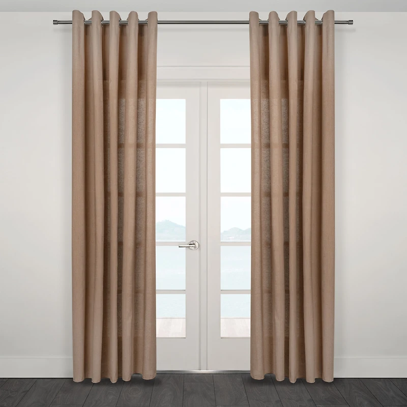 heavy semi sheer Grommet Panel
